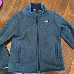 Boys Patagonia sweater jacket